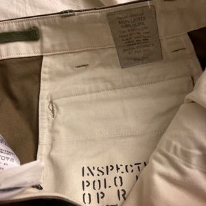 Ralph Lauren relaxed fitted camo cargos best quality hands down. Only worn once
